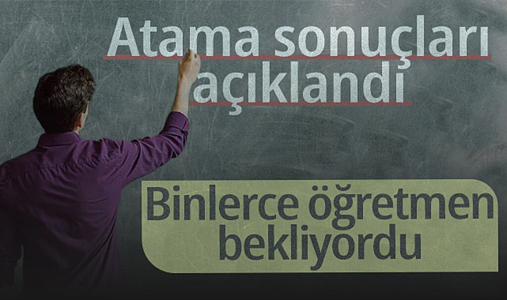 Binlerce Öğretmen Bekliyordu! MEB Öğretmen Alımı Sonuçlarını Açıkladı...
