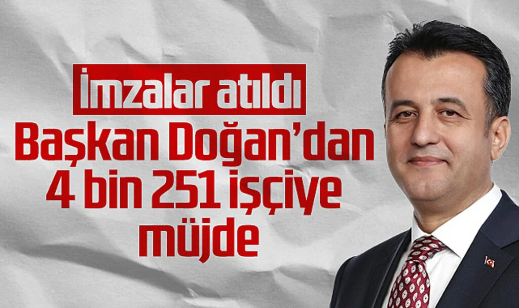 Büyükşehir Belediyesi’nden 4 Bin 251 İşçiye Müjde: Toplu İş Sözleşmesi İmzalandı