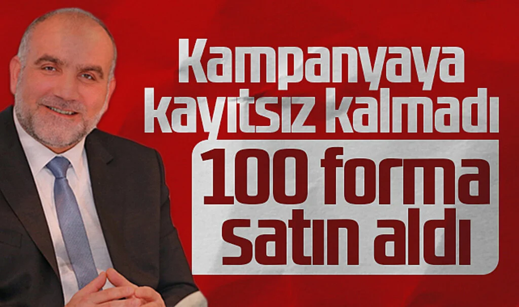 Canik Belediye Başkanı İbrahim Sandıkçı'dan Samsunspor'un Cumhuriyet Forması Kampanyasına Destek!