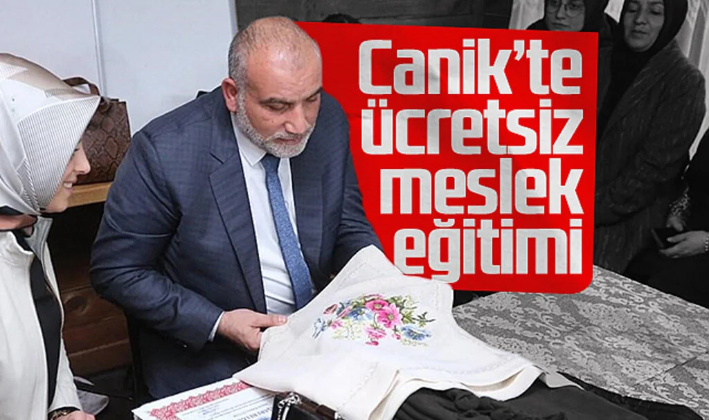 Canik Belediyesi'nden Ücretsiz Mesleki Eğitim Fırsatı