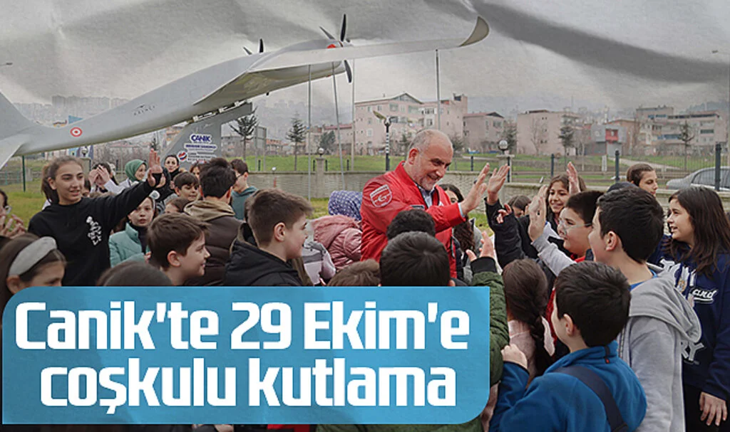 Canik'te 29 Ekim'e Coşkulu Kutlama