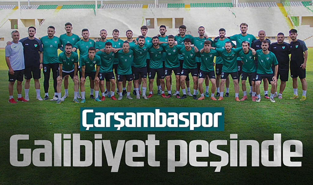 Çarşambaspor, Karadeniz Ereğli Deplasmanında Sezona Başlıyor