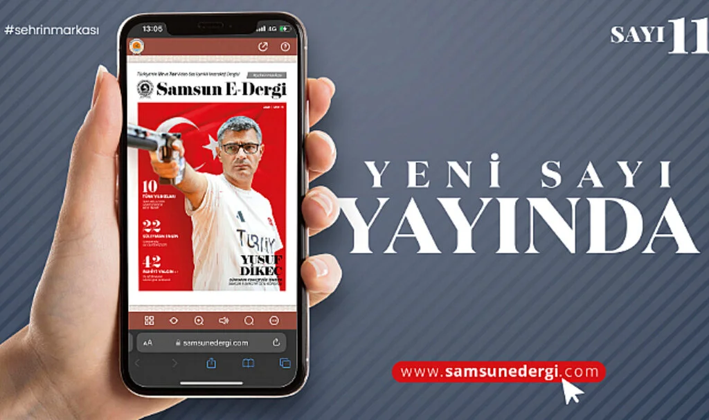 Dünyanın Konuştuğu Sporcu Samsun E-Dergi'de
