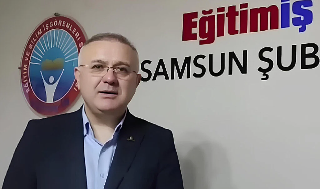 Eğitim-İş Samsun Şube Başkanı Onur Gündüz'den bilimsel ve çağdaş eğitim vurgusu