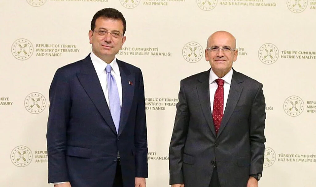 Ekrem İmamoğlu, Hazine ve Maliye Bakanı Şimşek ile Görüştü