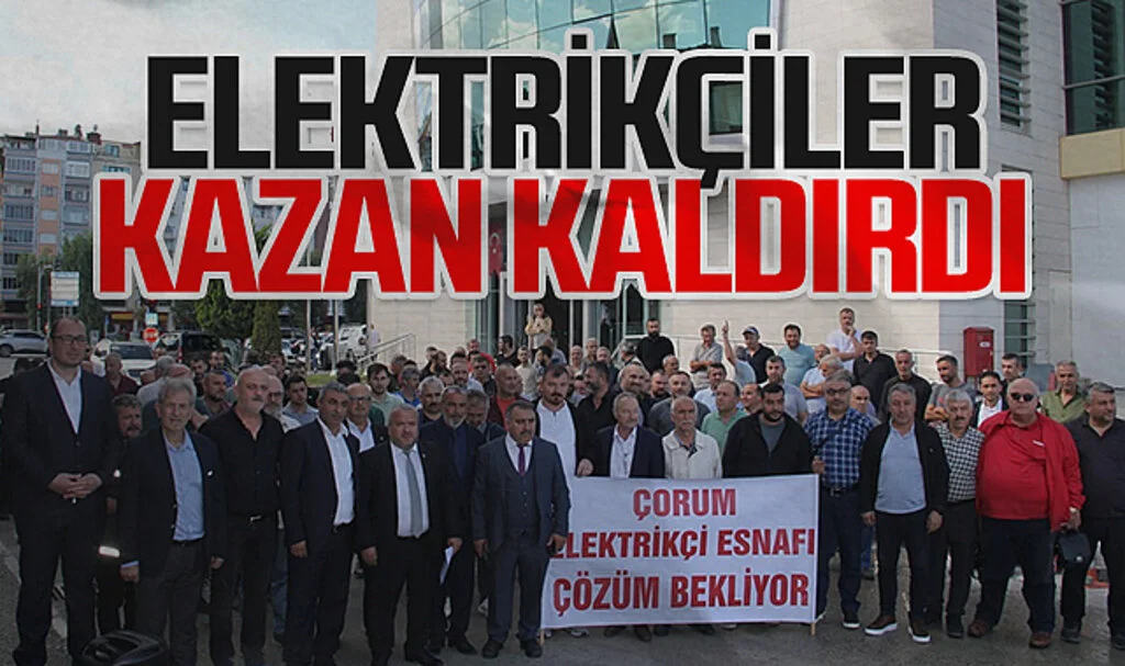 Elektrikçiler YEDAŞ'a Karşı Eylemde: Talepler Cevap Bulmazsa Sistemi Kullanmayacağız