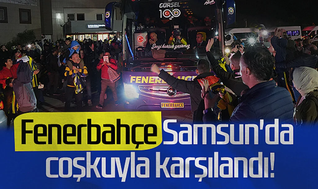 Fenerbahçe Kafilesi Taraftarların Yoğun İlgisiyle Karşılaştı!