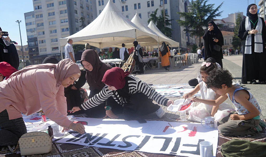 Filistinli Çocuklar İçin Çiz Etkinliği: Samsun'dan Anlamlı Destek