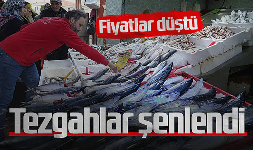Fırtına Dindi, Samsun'da Balık Tezgahları Şenlendi