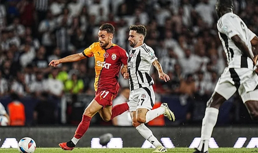 Galatasaray ve Beşiktaş Derbisinde İlk 11’ler Açıklandı