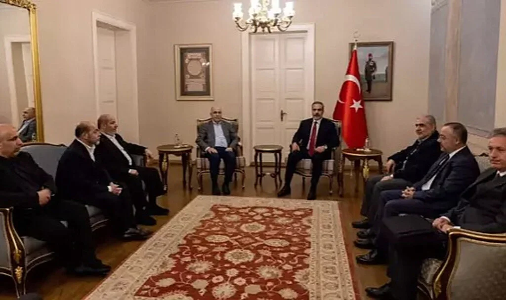 Hakan Fidan, Hamas Yetkilileriyle Gazze'yi Görüştü