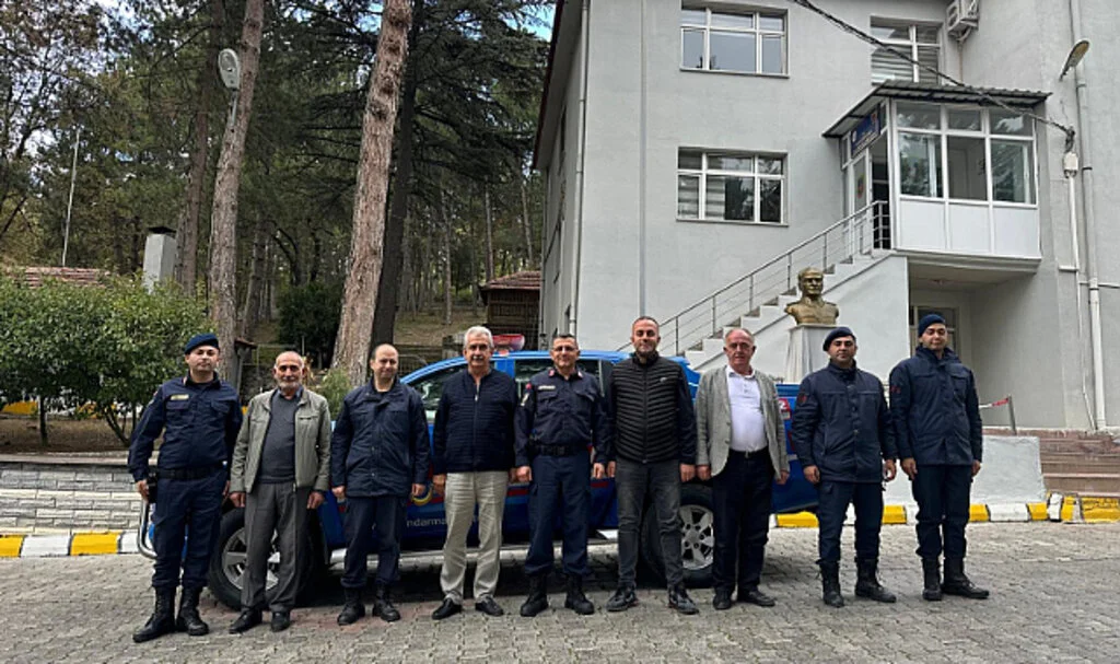 Havza Muhtarlarından Jandarmaya Anlamlı Ziyaret