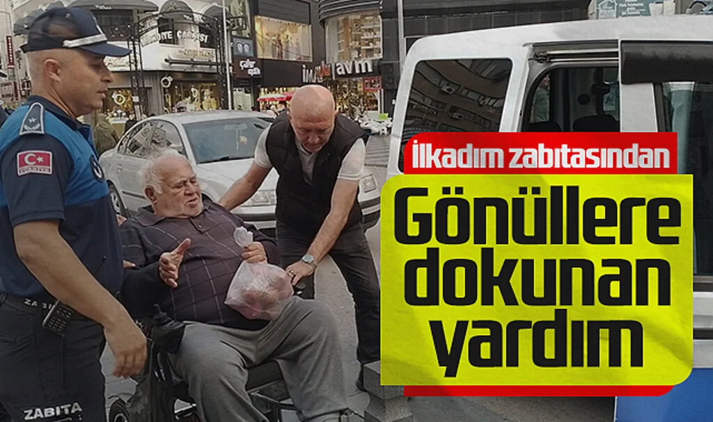 İlkadım Zabıtasından Gönüllere Dokunan Yardım