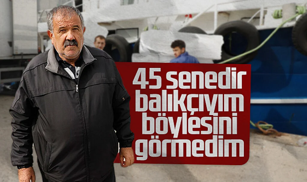  Birlik Başkanı Atıf Malkoç: 45 senedir balıkçıyım böylesini görmedim