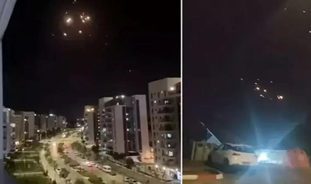 İsrail'e Füze Yağmuru: İran Saldırıyı Başlattı