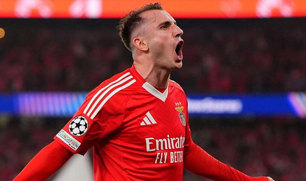 Kerem Aktürkoğlu, 3 Golle Benfica'yı Coşturdu