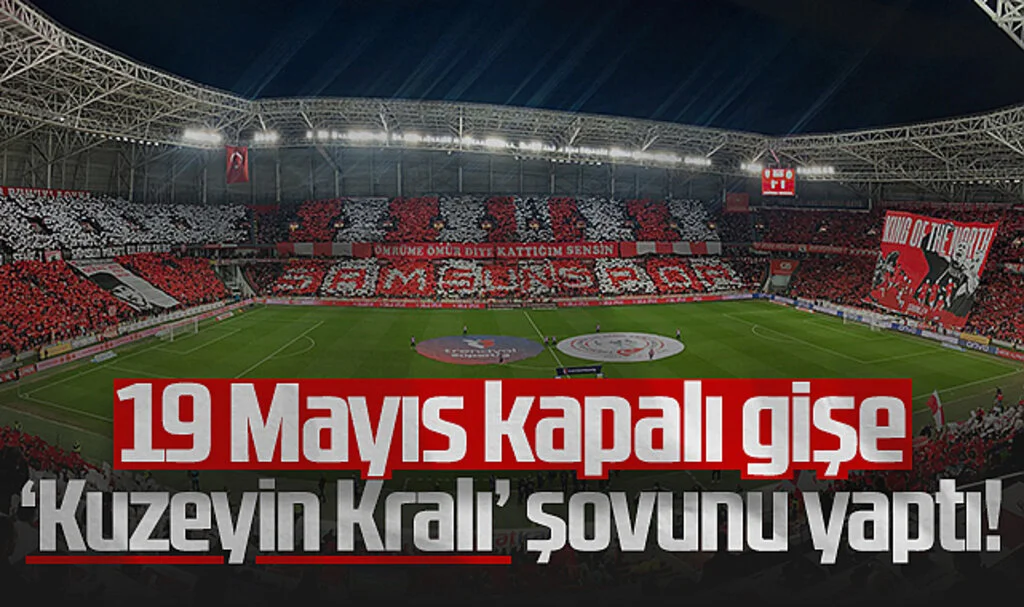 ‘Kuzeyin Kralı’ Şovunu Yaptı! Samsun 19 Mayıs Stadyumu Fenerbahçe Maçında Kapalı Gişe...