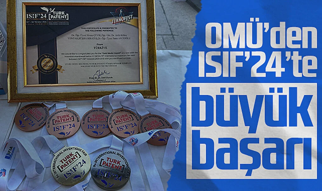 OMÜ, ISIF'24'te 7 Madalya ile Büyük Başarı Elde Etti