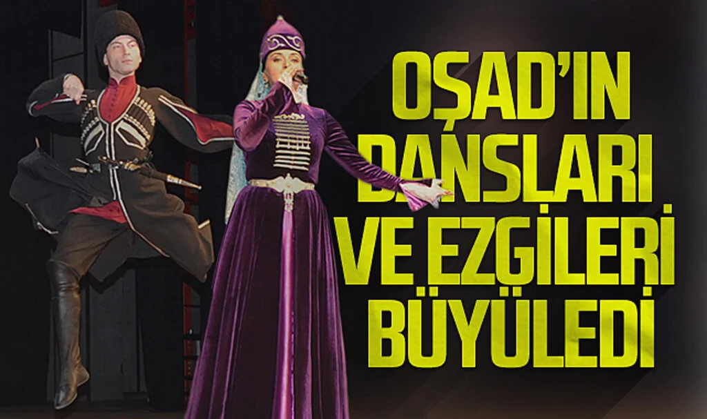 Oşad’ın Kafkas Dansları ve Ezgileri Samsun'da Büyüledi