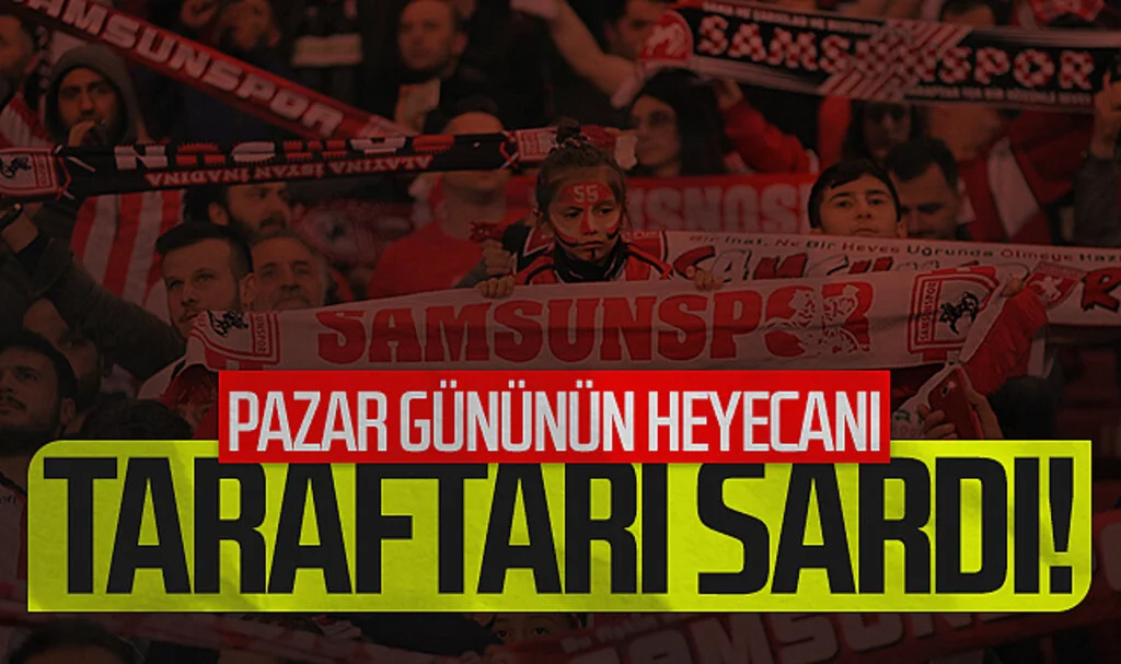 Pazar Gününü Heyecanı Taraftarı Sardı!