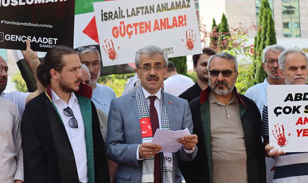 Saadet Partisi'nden İsrail'e Tepki: Harekete Geç!