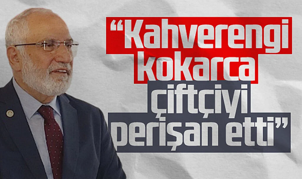 Saadet Partisi Samsun Milletvekili Mehmet Karaman: Kahverengi kokarca çiftçiyi perişan etti