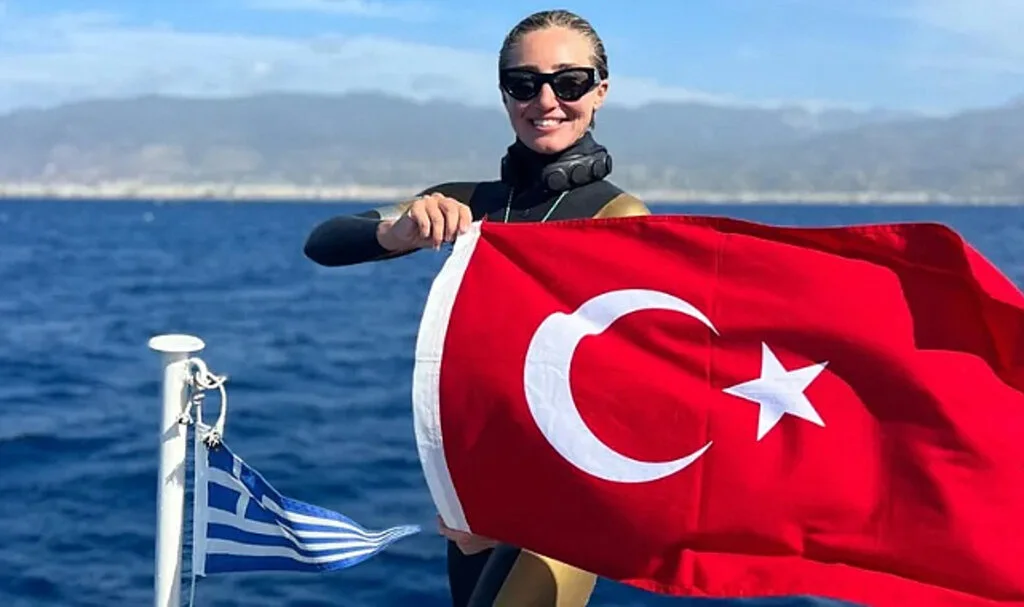 Şahika Ercümen'den Serbest Dalışta Yeni Türkiye Rekoru