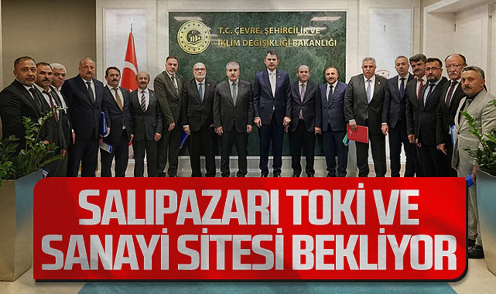 Salıpazarı TOKİ Projesi ve Küçük Sanayi Sitesi Bekliyor 