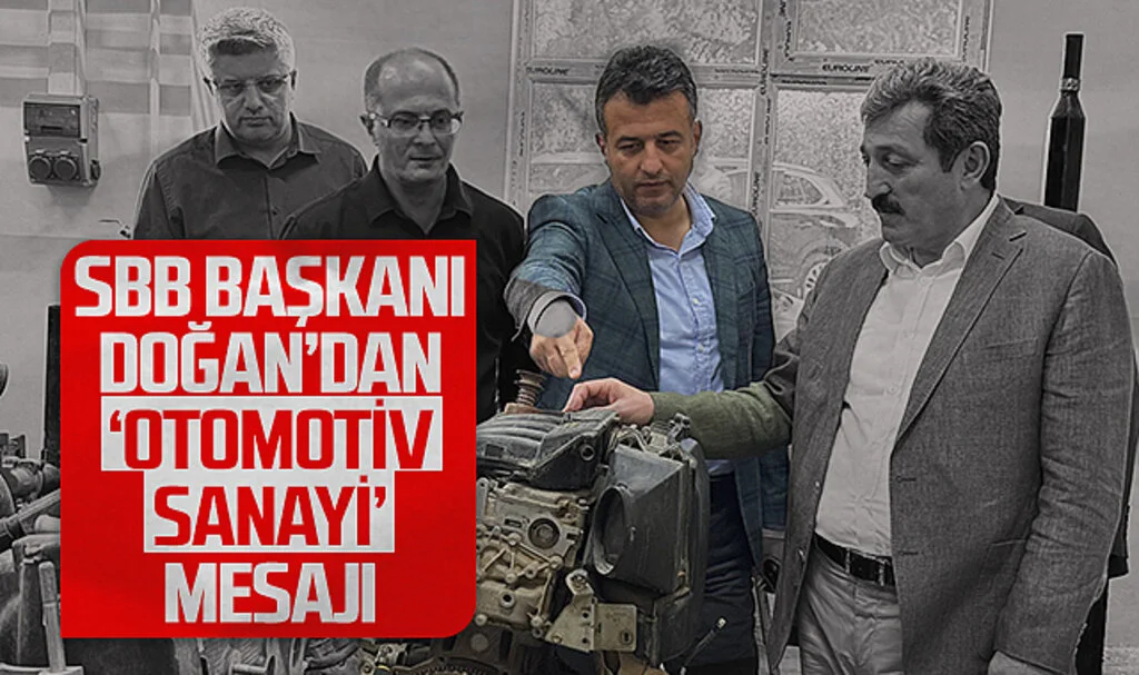 Samsun Büyükşehir Belediye Başkanı Halit Doğan'dan 'otomotiv sanayi' mesajı