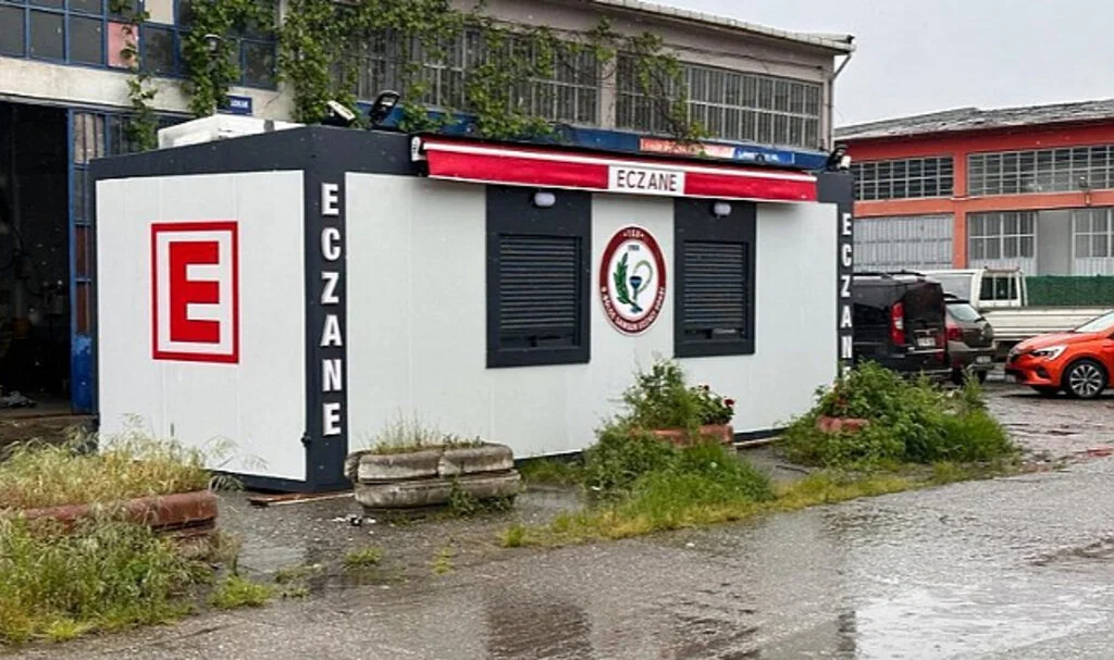 Samsun’da 100 Bin İlaç Kapasiteli Konteyner Eczane Kuruldu