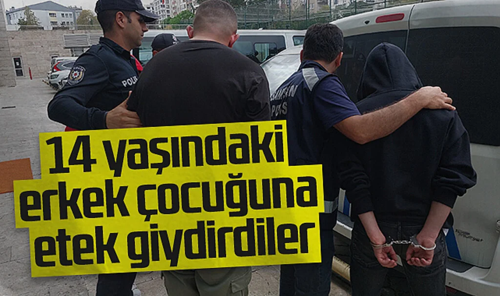 Samsun'da 14 yaşındaki erkek çocuğuna etek giydirilmesine 8 gözaltı
