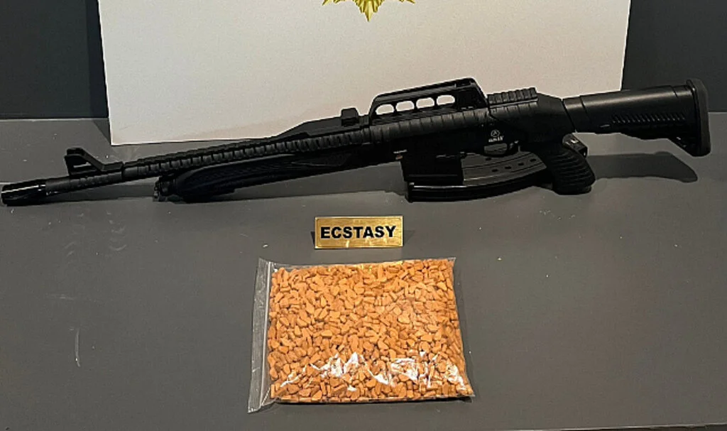 Samsun’da 3 bin 300 adet extacy hapla yakalanan 2 kişi gözaltına alındı