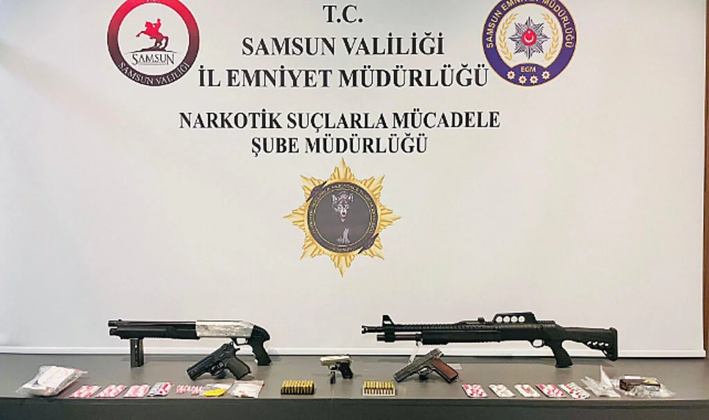 Samsun’da eş zamanlı uyuşturucu operasyonu: 17 gözaltı