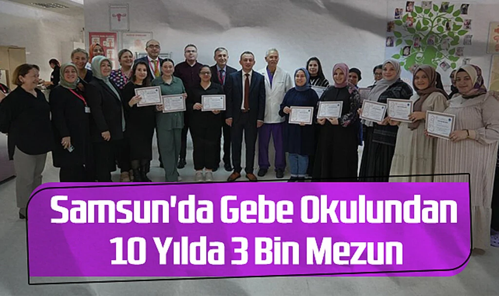 Samsun'da Gebe Okulundan 10 Yılda 3 Bin Mezun