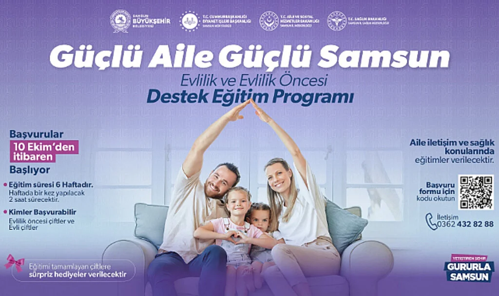 Samsun’da “Güçlü Aile, Güçlü Samsun” Projesi Başladı