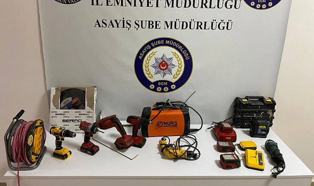 Samsun'da İnşaat Hırsızlığı: Çalınan Malzemelerle Yakalandı