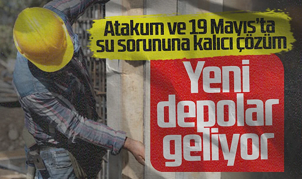 Samsun’da Kesintisiz Su İçin Büyük Yatırımlar Devam Ediyor