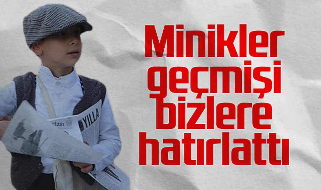 Samsun'da minikler geçmişi hatırlattı 
