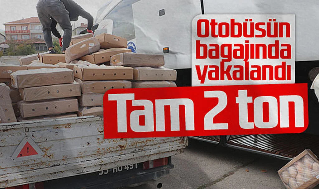 Samsun’da Otobüs Bagajında 2 Ton Etiketsiz Kanatlı Eti Ele Geçirildi