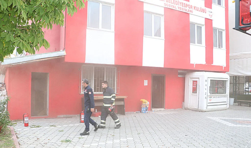 Samsun'da Sosyal Tesis Yangını Maddi Hasara Yol Açtı