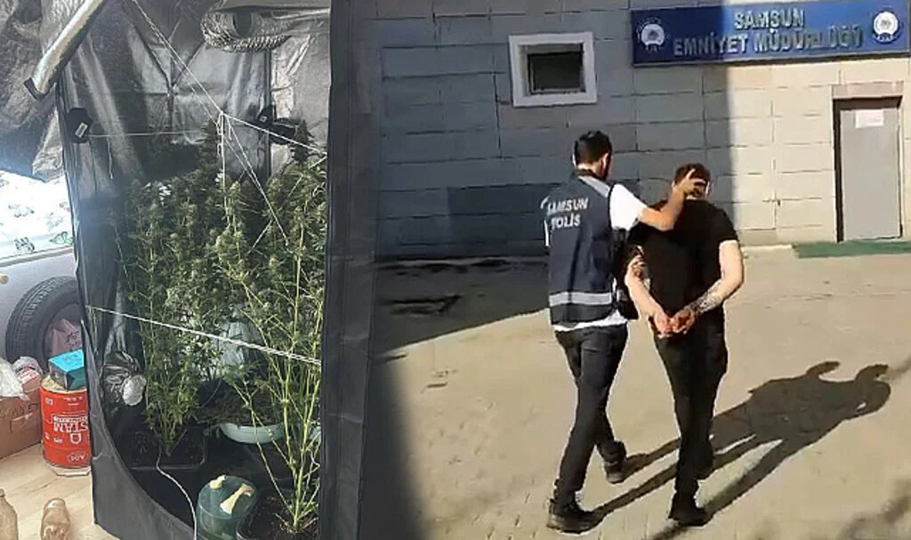 Samsun'da Uyuşturucu İmalathanesine Baskın: 1 Gözaltı