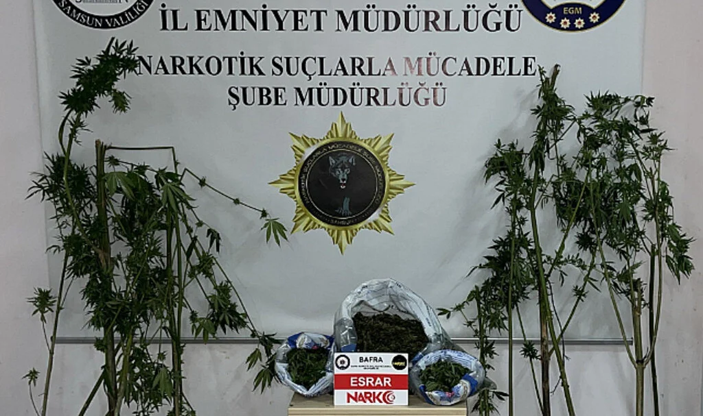 Samsun'da Uyuşturucu Operasyonu: 2 Kişi Gözaltına Alındı