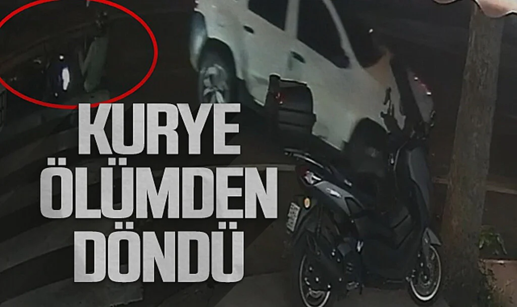 Samsun'da Yaya Geçidinde SUV ile Motokurye Çarpıştı: Kurye Ölümden Döndü