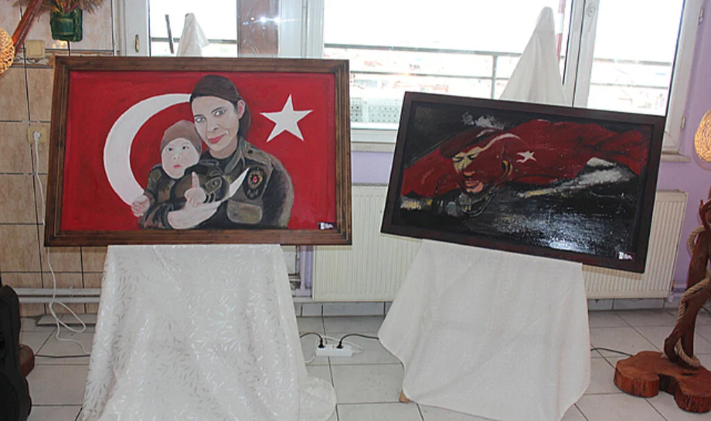 Samsun'da Yükümlülerin Ürünleri Sergilendi!