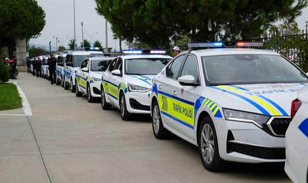 Samsun Emniyeti’ne 91 Yeni Araç Takviyesi