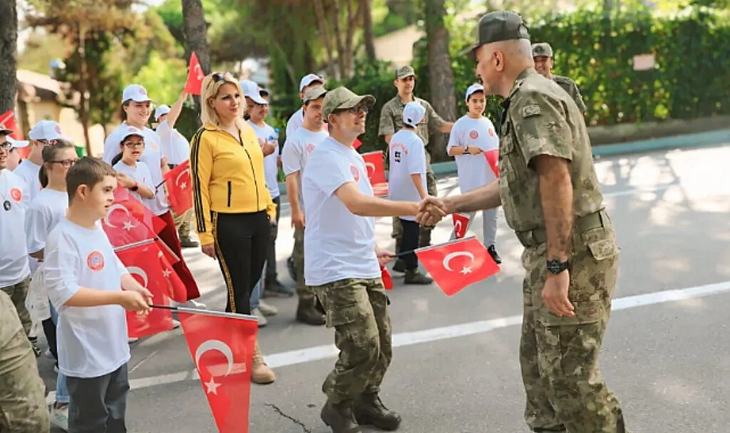 Samsun Garnizon Komutanı Özel Sporcularla Buluştu