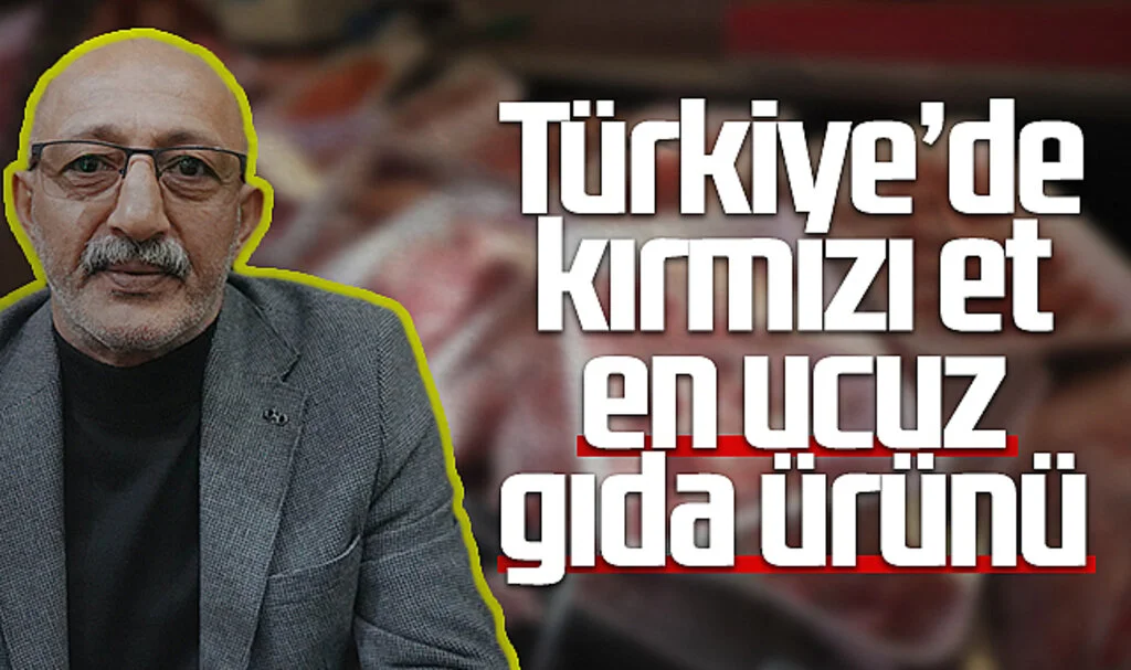 Samsun Kasaplar Odası Başkanı: Türkiye'de Kırmızı Et En Ucuz Gıda Ürünü