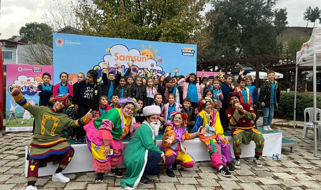 Samsun Kavak'ta Çocuk Şenliği düzenlendi