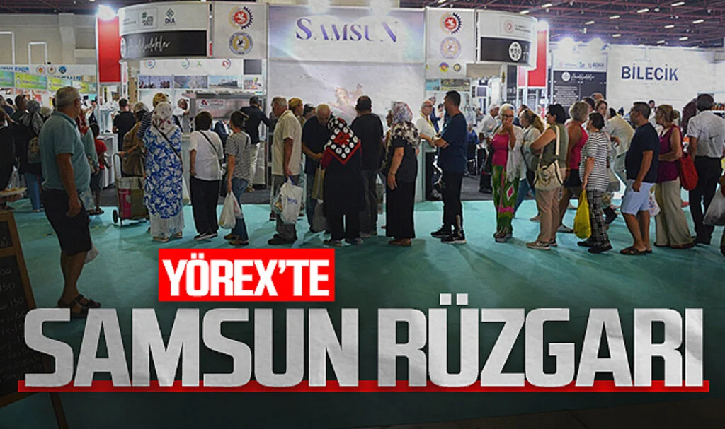 Samsun Ürünleri YÖREX Fuarı’nda Büyük İlgi Gördü