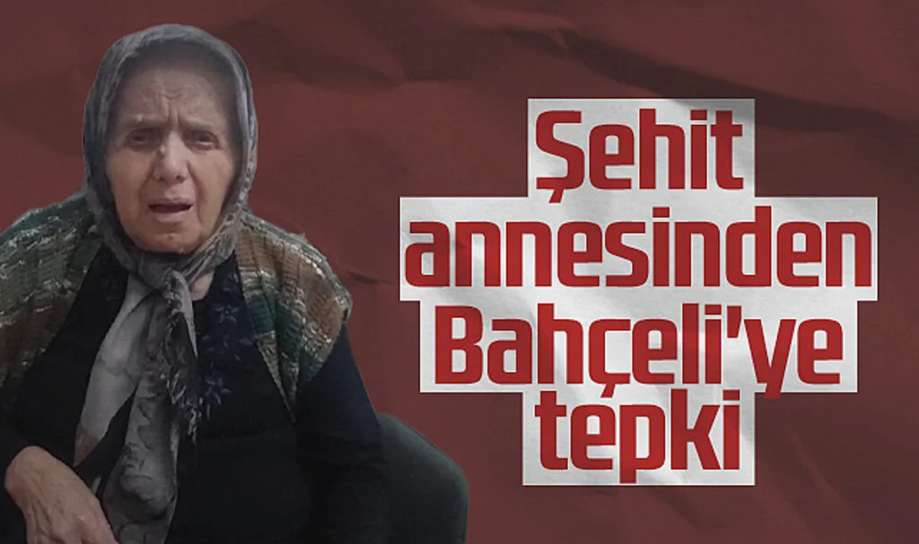Samsunlu Şehidin Annesinden Devlet Bahçeli'ye Tepki 